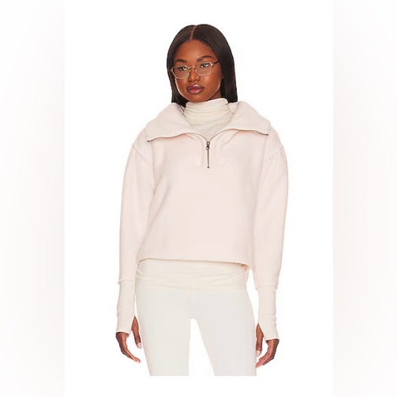 Free People Poppy Quarter Zip Pullover - Picture 2 of 11